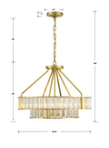CRYSTORAMA, LIBBY LANGDON FARRIS CHANDELIER, CHANDELIER LIGHT