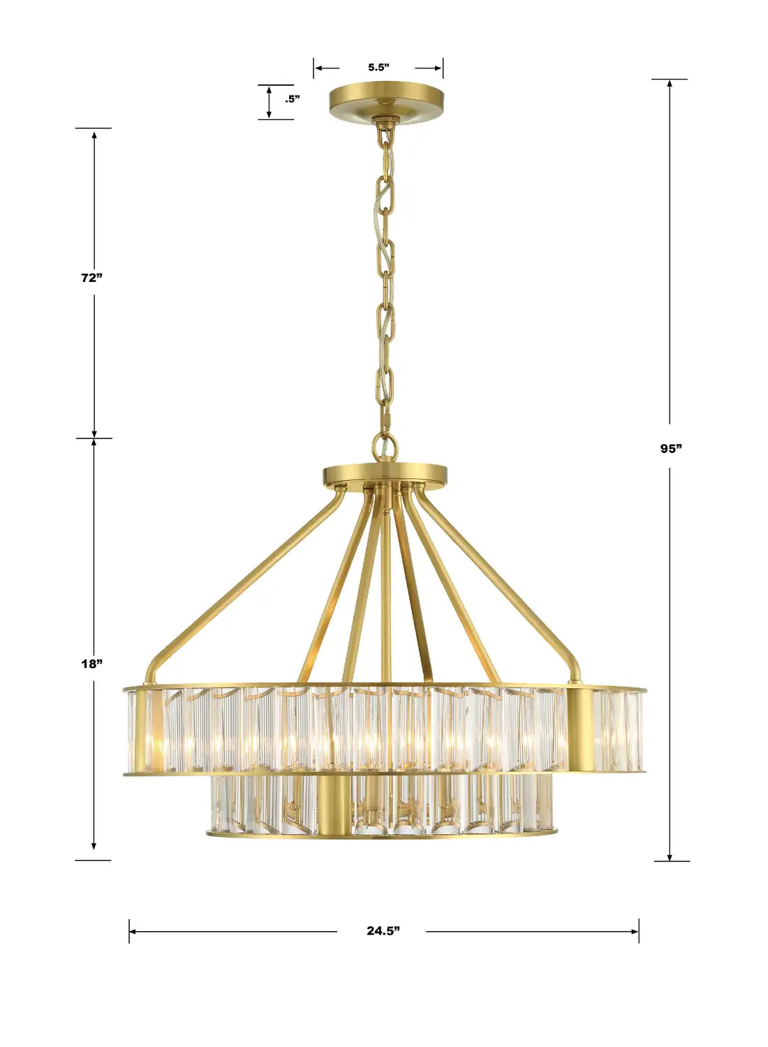 CRYSTORAMA, LIBBY LANGDON FARRIS CHANDELIER, CHANDELIER LIGHT