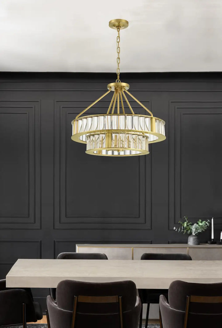 CRYSTORAMA, LIBBY LANGDON FARRIS CHANDELIER, CHANDELIER LIGHT