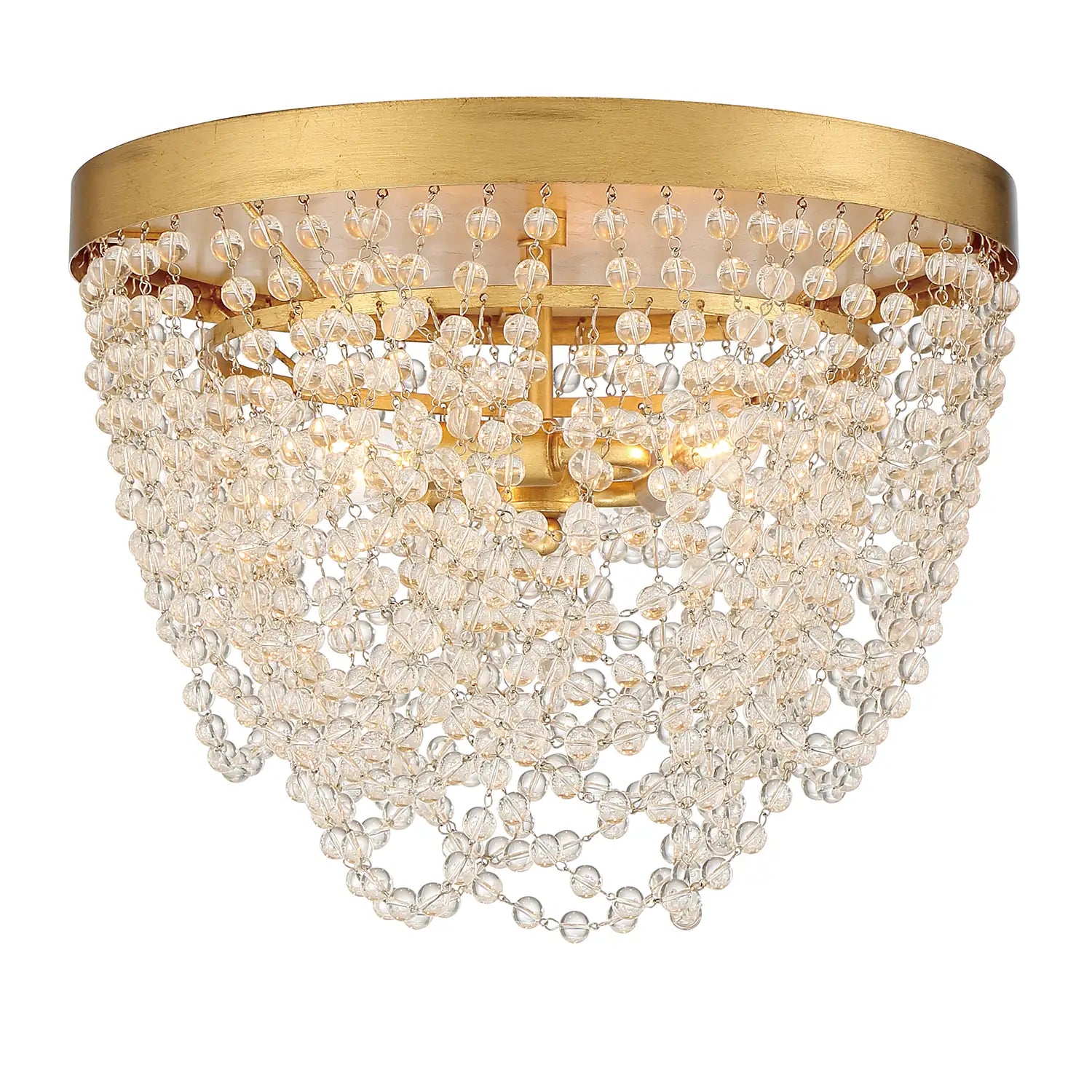 CRYSTORAMA, FIONA FLUSH MOUNT, FLUSH MOUNT CEILING LIGHTS
