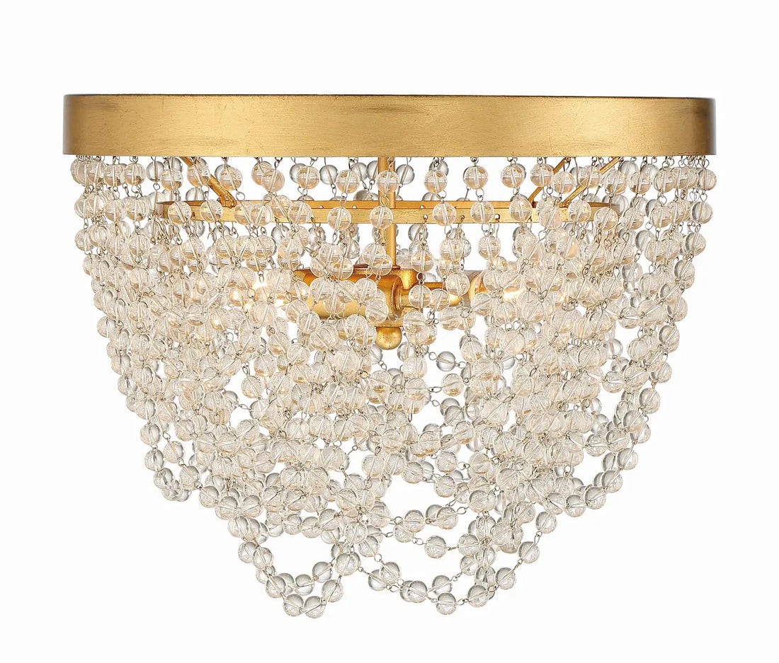 CRYSTORAMA, FIONA FLUSH MOUNT, FLUSH MOUNT CEILING LIGHTS