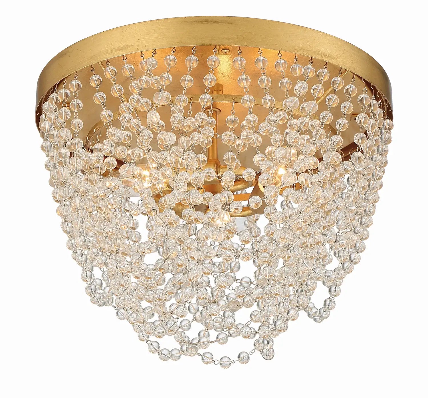 CRYSTORAMA, FIONA FLUSH MOUNT, FLUSH MOUNT CEILING LIGHTS