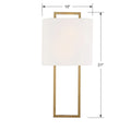 CRYSTORAMA, FREMONT SCONCE, WALL SCONCES