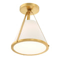 CRYSTORAMA, FULTON SEMI FLUSH MOUNT, FLUSH MOUNT CEILING LIGHTS