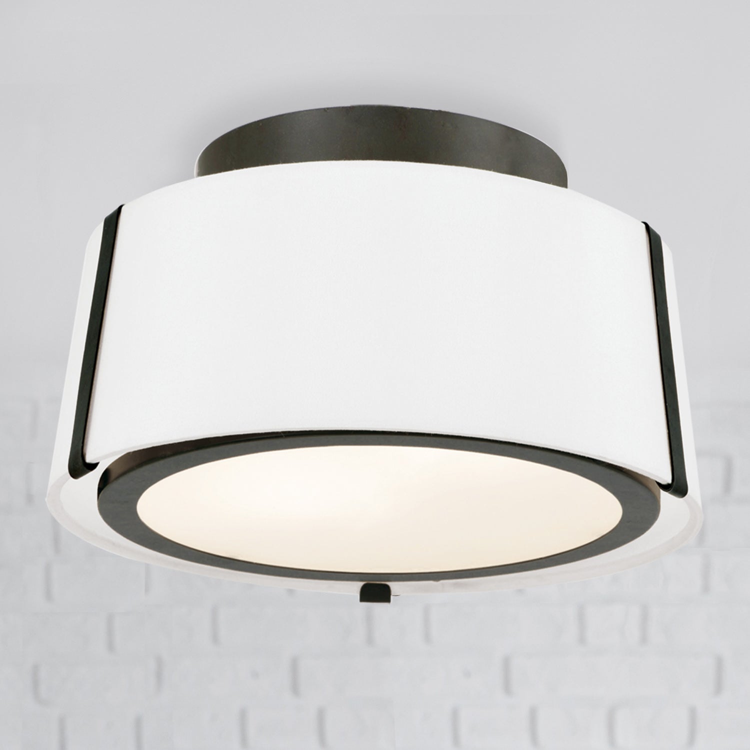 CRYSTORAMA, FULTON SEMI FLUSH MOUNT, FLUSH MOUNT CEILING LIGHTS 