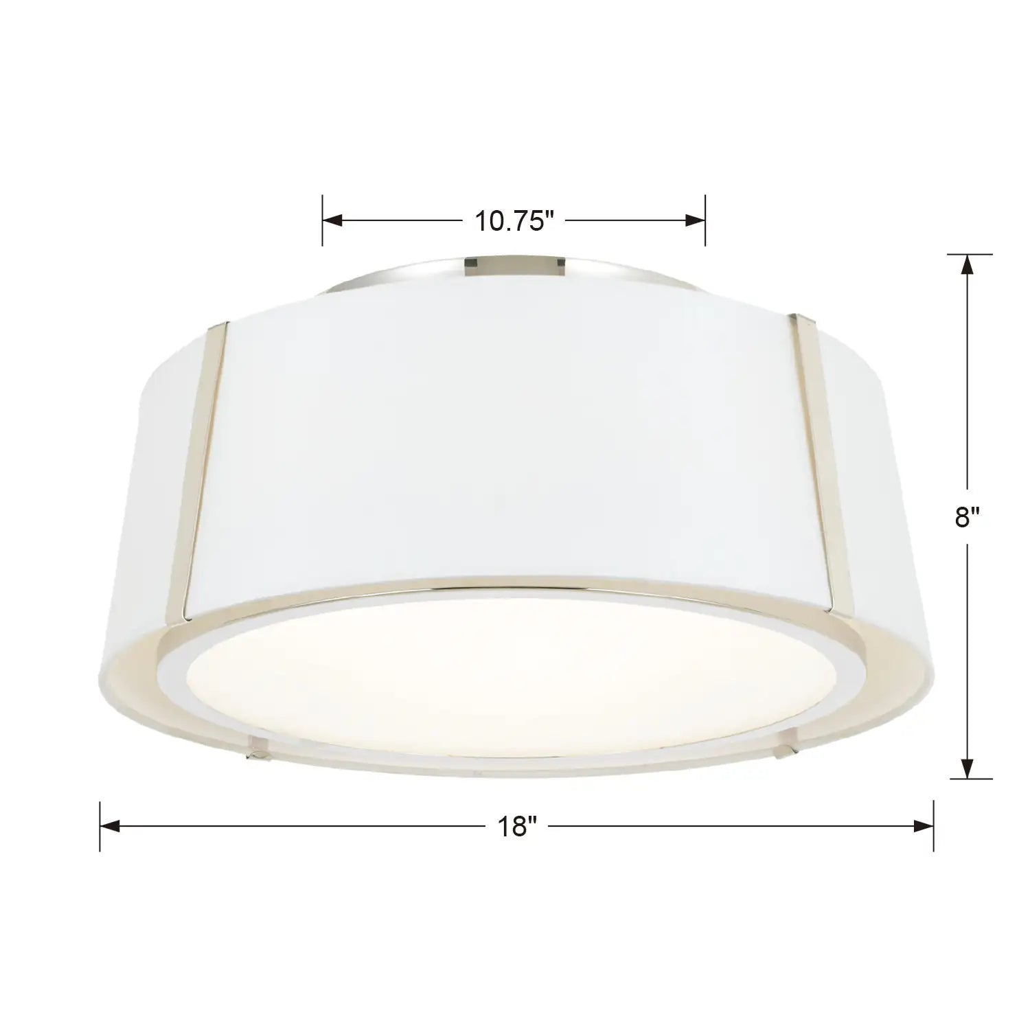 CRYSTORAMA, FULTON SEMI FLUSH MOUNT, FLUSH MOUNT CEILING LIGHTS