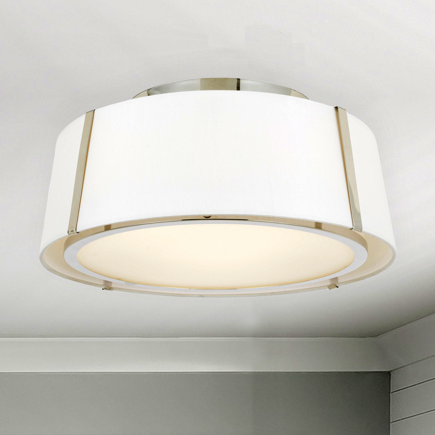 CRYSTORAMA, FULTON SEMI FLUSH MOUNT, FLUSH MOUNT CEILING LIGHTS 