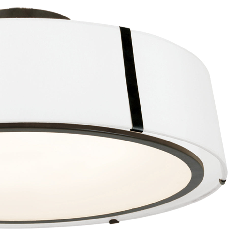 CRYSTORAMA, FULTON SEMI FLUSH MOUNT, FLUSH MOUNT CEILING LIGHTS 