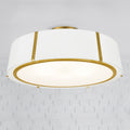 CRYSTORAMA, FULTON SEMI FLUSH MOUNT, FLUSH MOUNT CEILING LIGHTS 