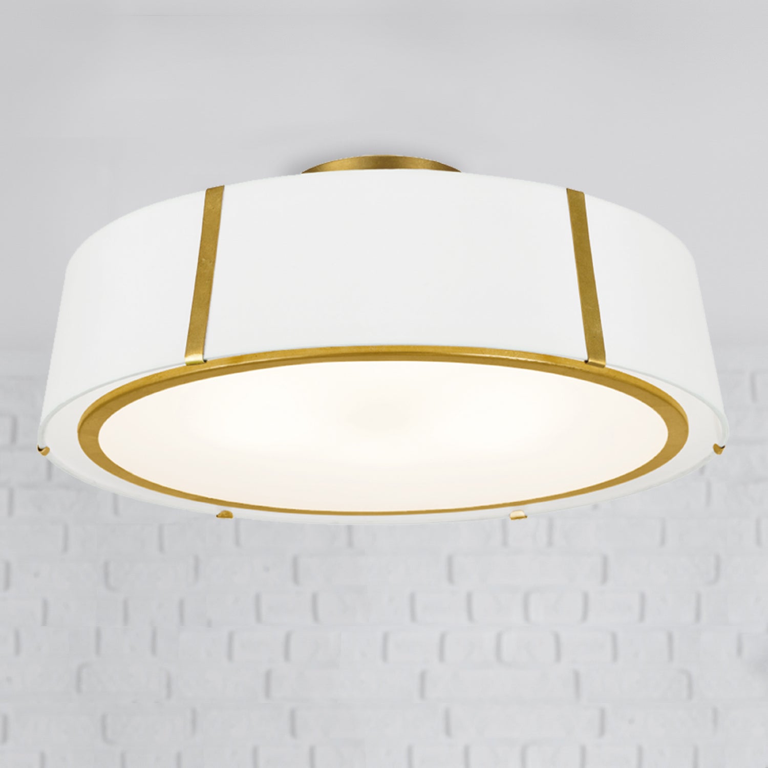 CRYSTORAMA, FULTON SEMI FLUSH MOUNT, FLUSH MOUNT CEILING LIGHTS 