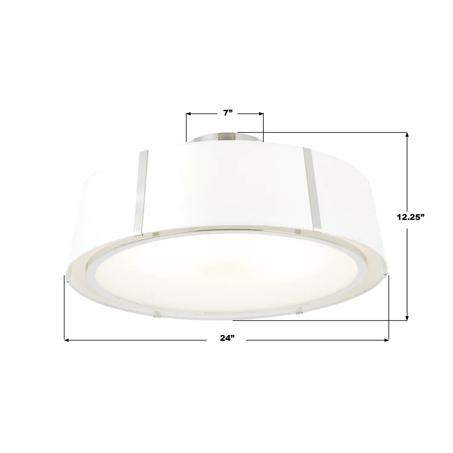 CRYSTORAMA, FULTON SEMI FLUSH MOUNT, FLUSH MOUNT CEILING LIGHTS