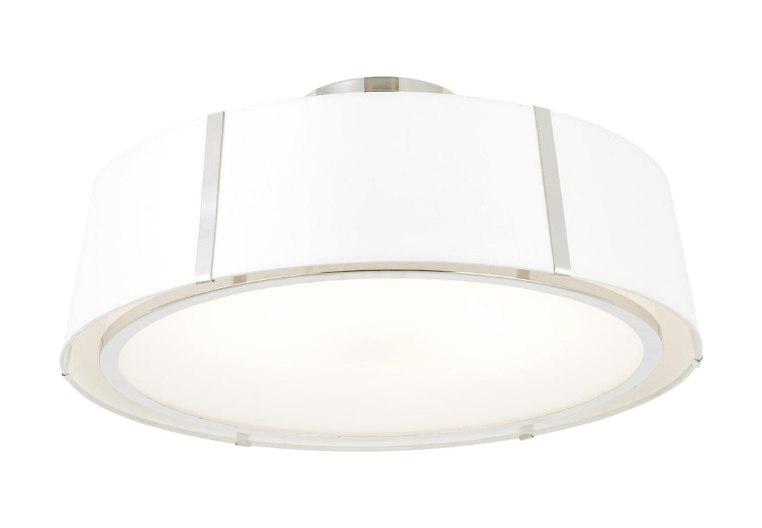 CRYSTORAMA, FULTON SEMI FLUSH MOUNT, FLUSH MOUNT CEILING LIGHTS 