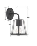 CRYSTORAMA, FULTON SCONCE, WALL SCONCES