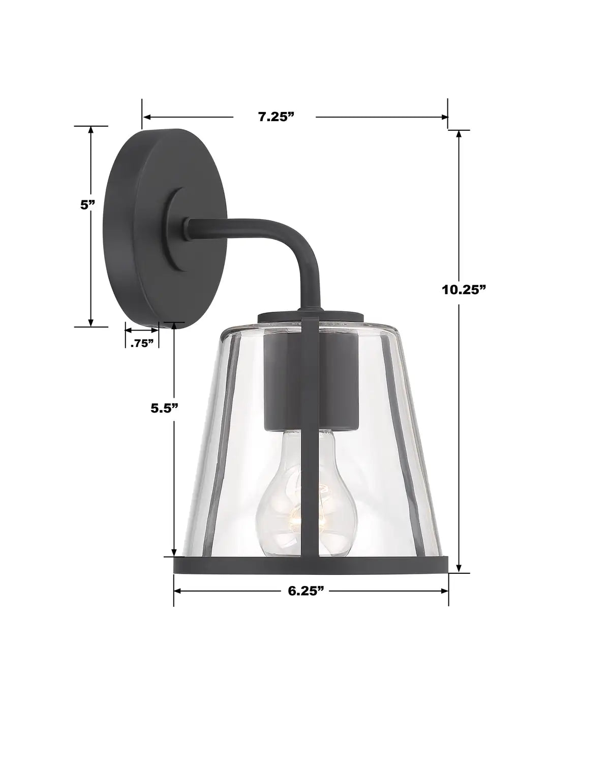 CRYSTORAMA, FULTON SCONCE, WALL SCONCES