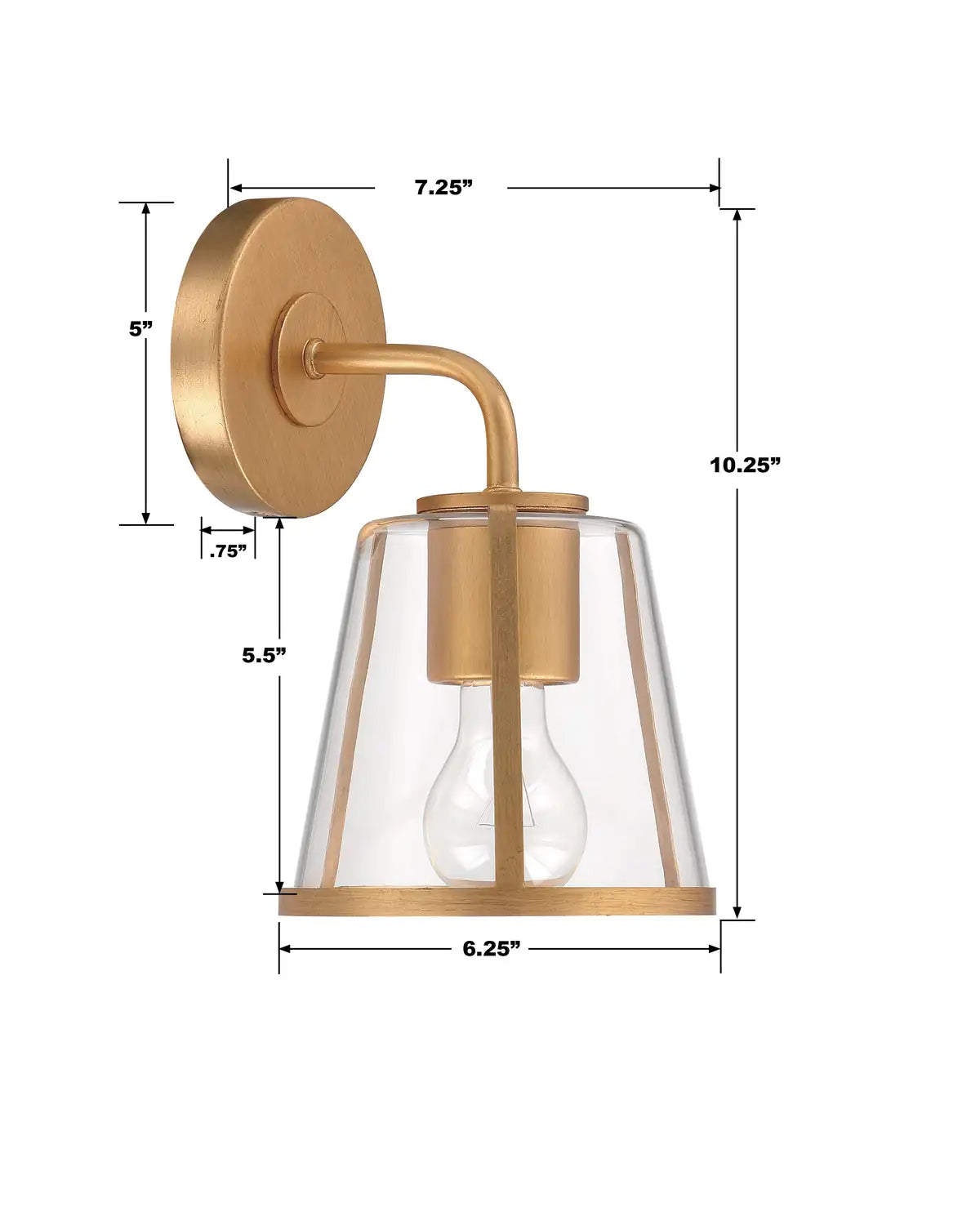 CRYSTORAMA, FULTON SCONCE, WALL SCONCES