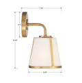 CRYSTORAMA, FULTON SCONCE, WALL SCONCES