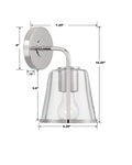 CRYSTORAMA, FULTON SCONCE, WALL SCONCES