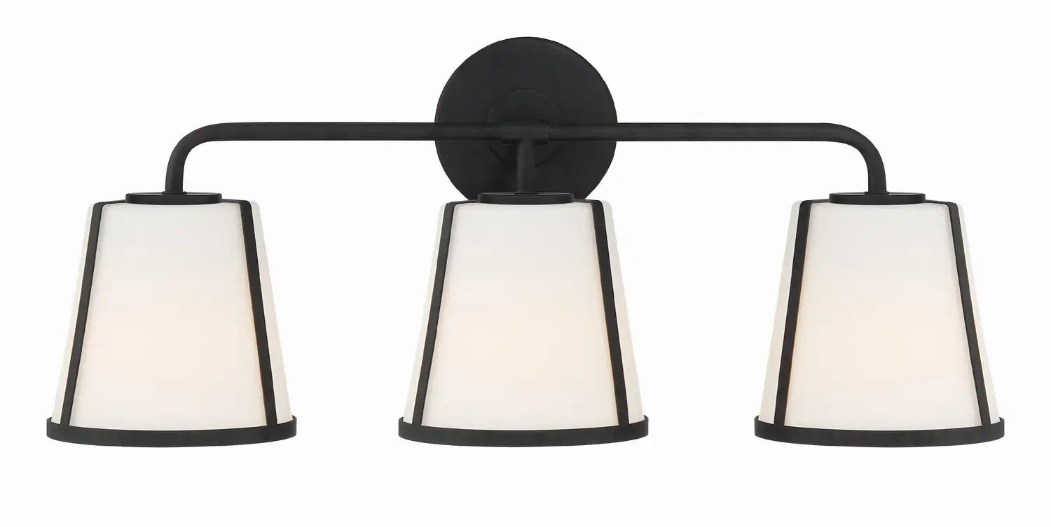 CRYSTORAMA, FULTON BATHROOM VANITY, VANITY LIGHT