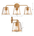 CRYSTORAMA, FULTON BATHROOM VANITY, VANITY LIGHT
