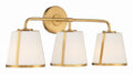 CRYSTORAMA, FULTON BATHROOM VANITY, VANITY LIGHT