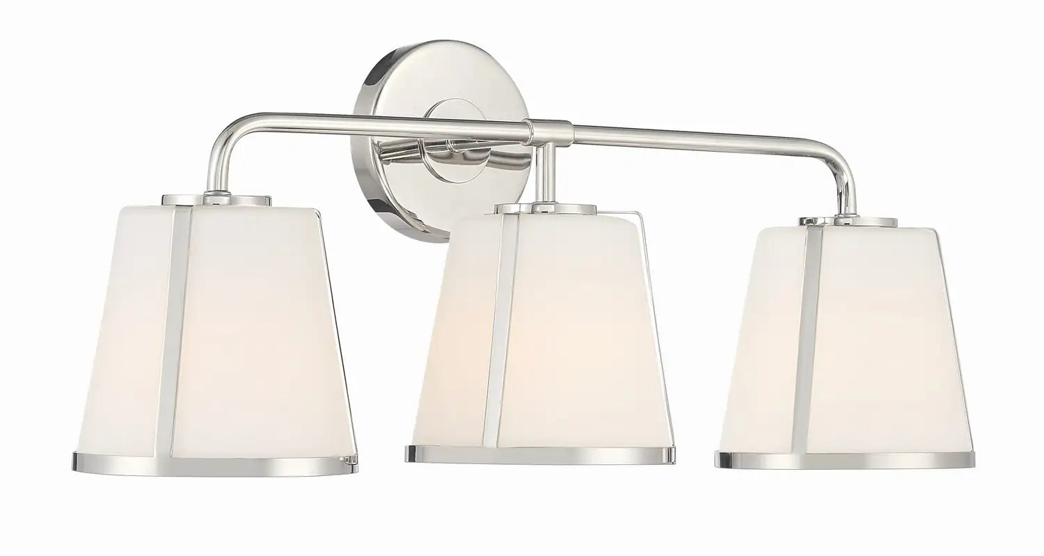 CRYSTORAMA, FULTON BATHROOM VANITY, VANITY LIGHT