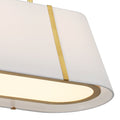 CRYSTORAMA, FULTON LINEAR OVAL CHANDELIER, CHANDELIER LIGHT