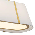CRYSTORAMA, FULTON LINEAR OVAL CHANDELIER, CHANDELIER LIGHT