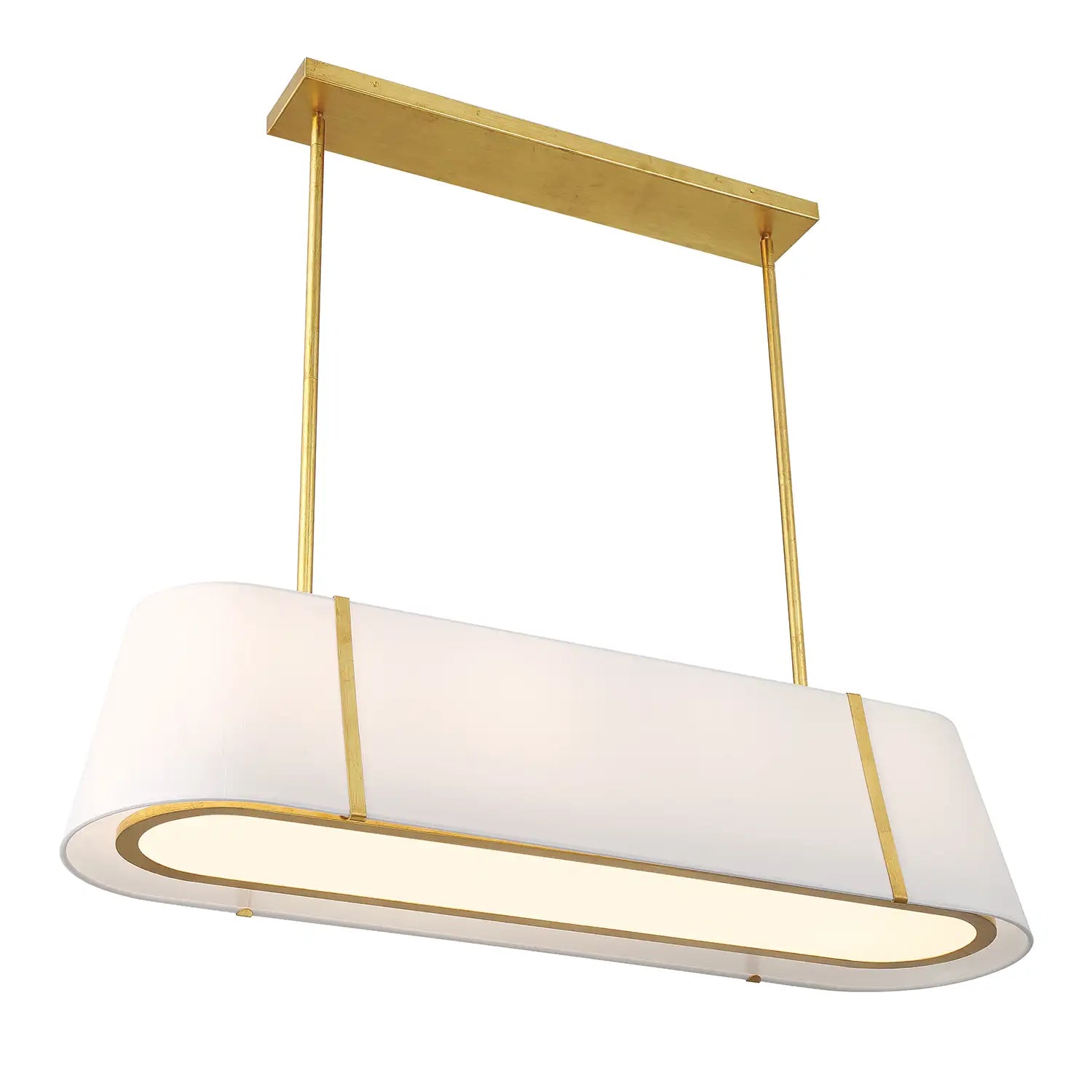 CRYSTORAMA, FULTON LINEAR OVAL CHANDELIER, CHANDELIER LIGHT
