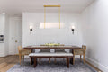 CRYSTORAMA, FULTON LINEAR OVAL CHANDELIER, CHANDELIER LIGHT