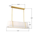 CRYSTORAMA, FULTON LINEAR OVAL CHANDELIER, CHANDELIER LIGHT