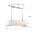 CRYSTORAMA, FULTON LINEAR OVAL CHANDELIER, CHANDELIER LIGHT
