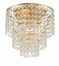CRYSTORAMA, GABRIELLE FLUSH MOUNT, FLUSH MOUNT CEILING LIGHTS