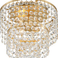 CRYSTORAMA, GABRIELLE FLUSH MOUNT, FLUSH MOUNT CEILING LIGHTS