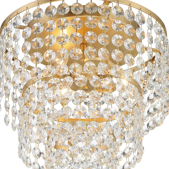 CRYSTORAMA, GABRIELLE FLUSH MOUNT, FLUSH MOUNT CEILING LIGHTS