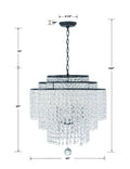 CRYSTORAMA, GABRIELLE CHANDELIER, CHANDELIER LIGHT