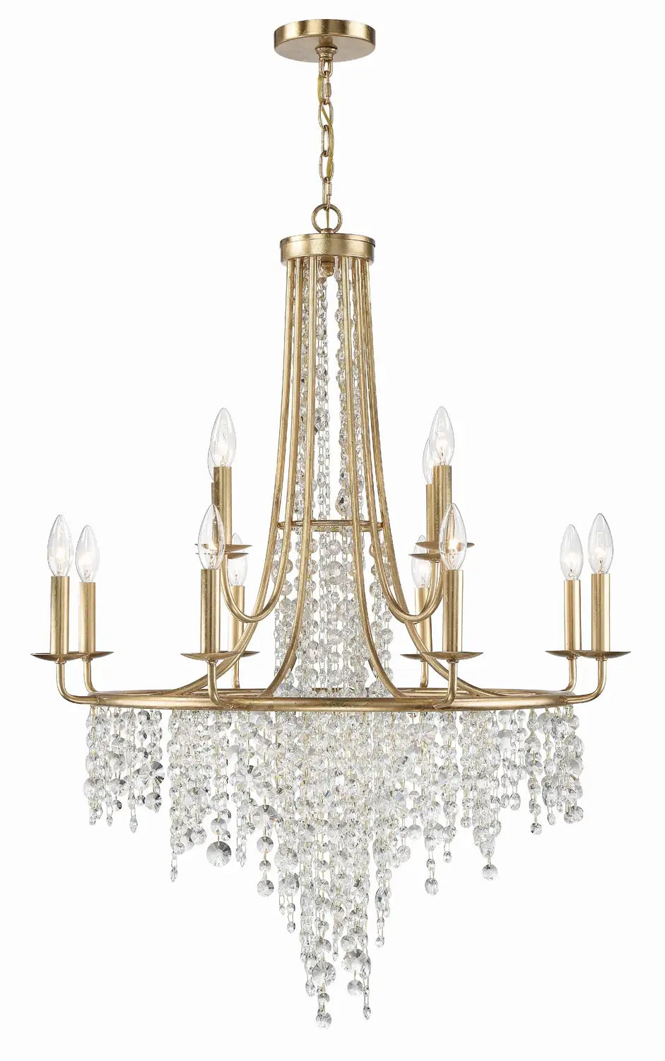 CRYSTORAMA, GABRIELLE CHANDELIER, CHANDELIER LIGHT