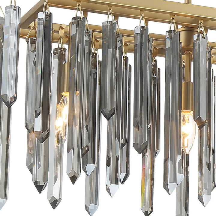 CRYSTORAMA, GEMMA LINEAR CHANDELIER, CHANDELIER LIGHT