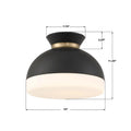 CRYSTORAMA, GIDGET FLUSH MOUNT, FLUSH MOUNT CEILING LIGHTS