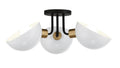 CRYSTORAMA, GIGI SEMI FLUSH MOUNT, FLUSH MOUNT CEILING LIGHTS