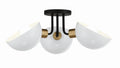 CRYSTORAMA, GIGI SEMI FLUSH MOUNT, FLUSH MOUNT CEILING LIGHTS