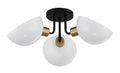 CRYSTORAMA, GIGI SEMI FLUSH MOUNT, FLUSH MOUNT CEILING LIGHTS