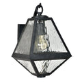 CRYSTORAMA, BRIAN PATRICK FLYNN GLACIER OUTDOOR SCONCE, OUTDOOR WALL LIGHTS