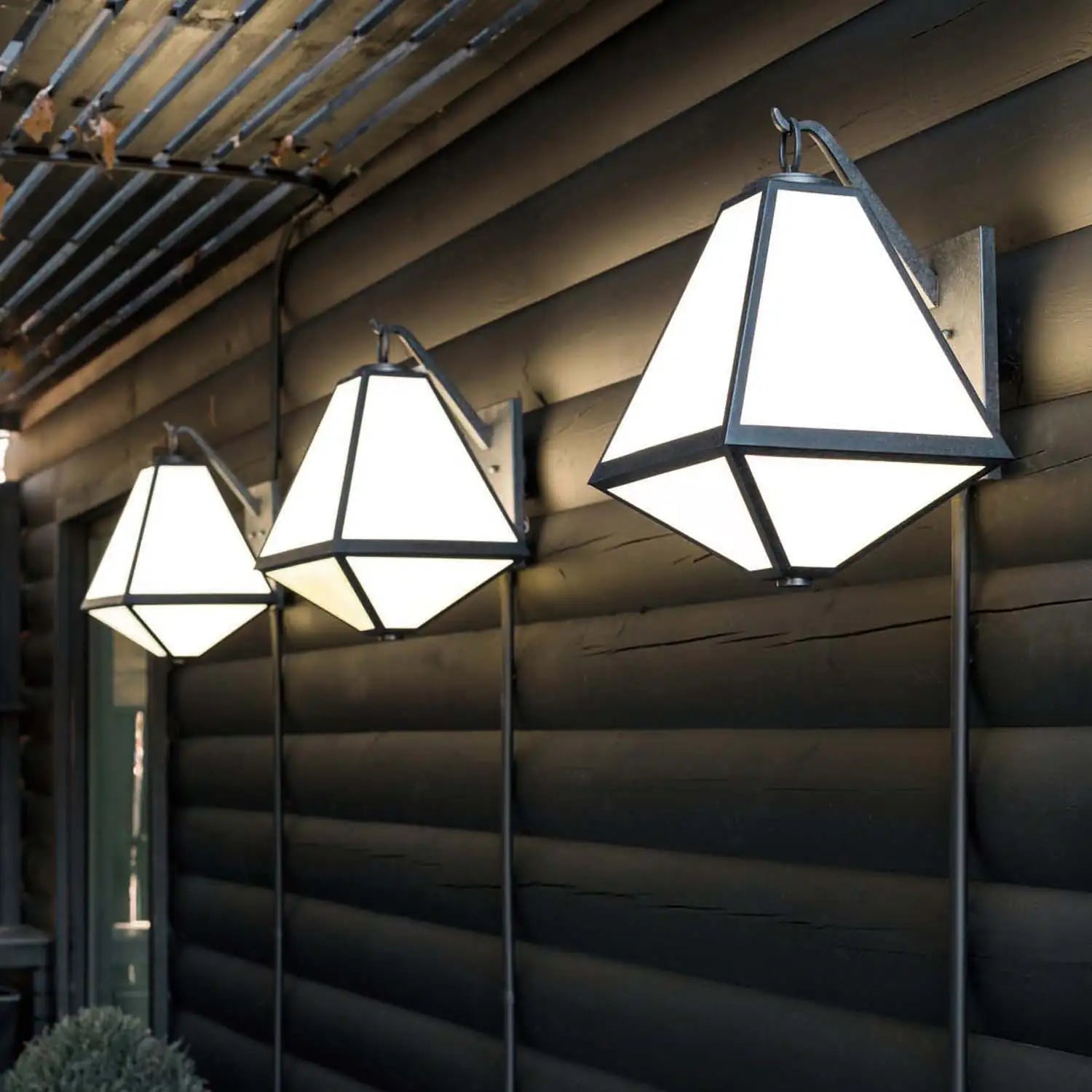 CRYSTORAMA GLACIER OUTDOOR SCONCE