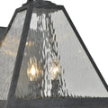 CRYSTORAMA GLACIER OUTDOOR SCONCE