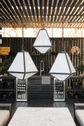 CRYSTORAMA, BRIAN PATRICK FLYNN GLACIER OUTDOOR PENDANT, OUTDOOR CEILING LIGHTS