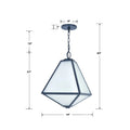 CRYSTORAMA, BRIAN PATRICK FLYNN GLACIER OUTDOOR PENDANT, OUTDOOR CEILING LIGHTS