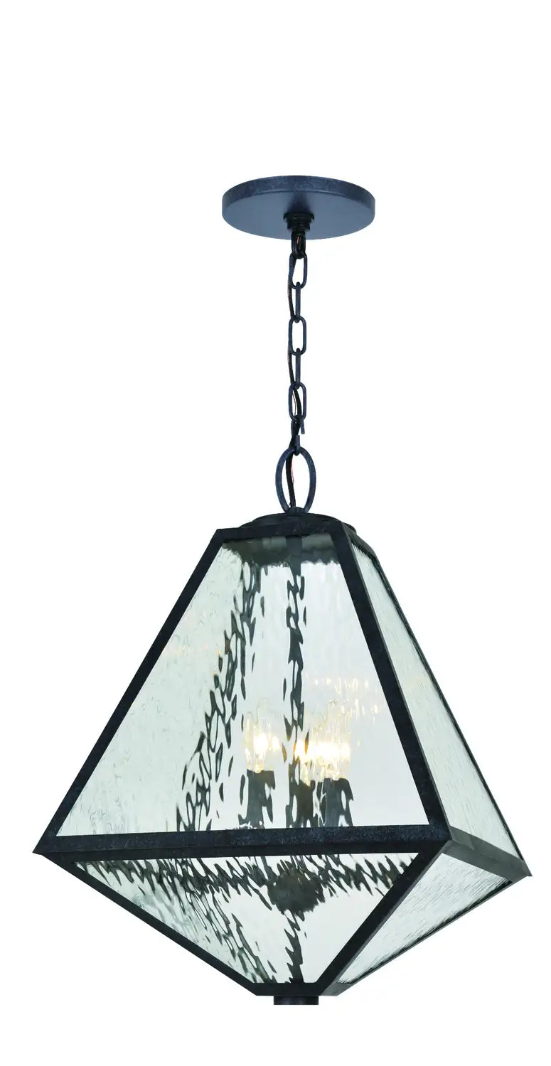 CRYSTORAMA, BRIAN PATRICK FLYNN GLACIER OUTDOOR PENDANT, OUTDOOR CEILING LIGHTS