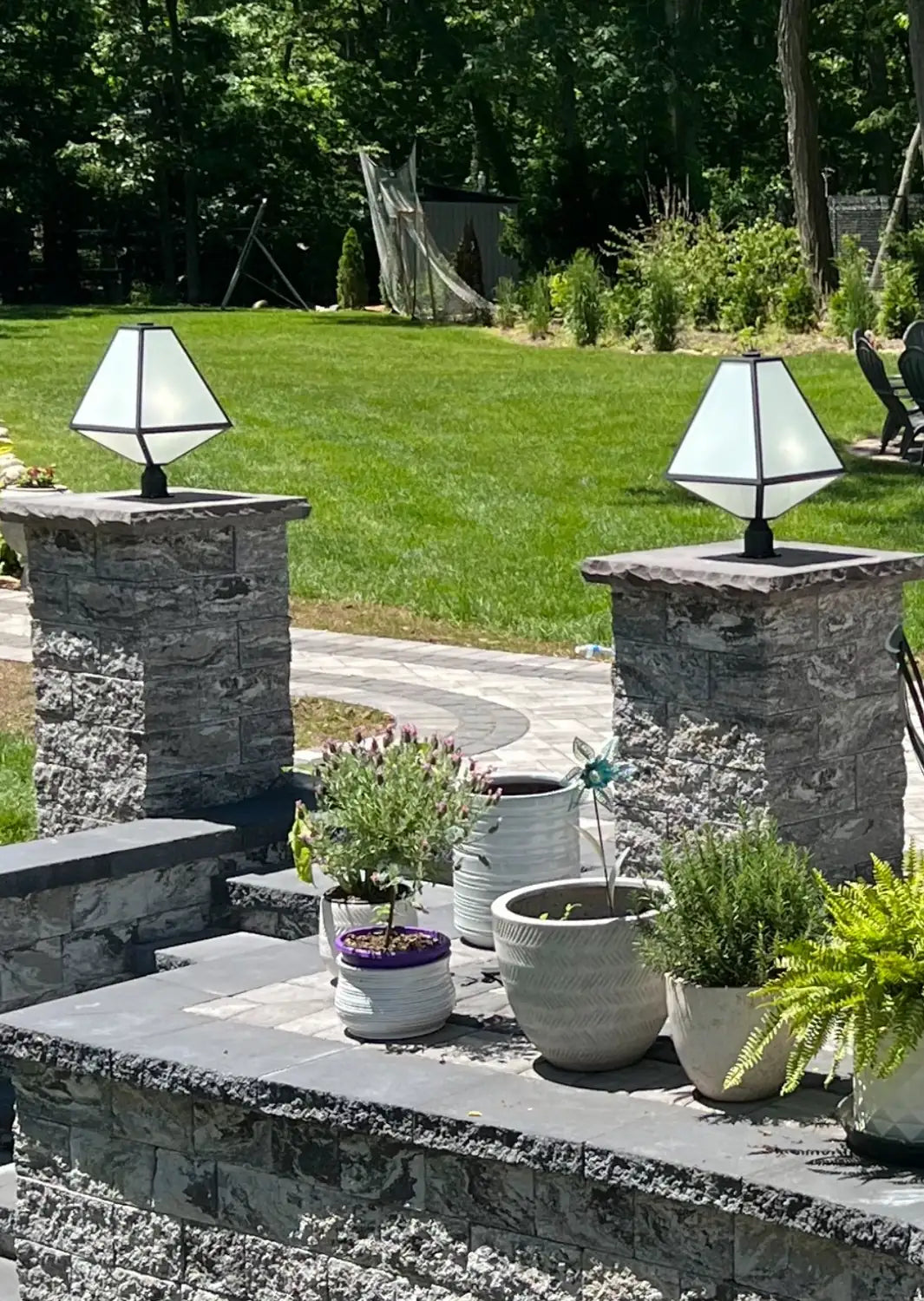CRYSTORAMA GLACIER OUTDOOR POST