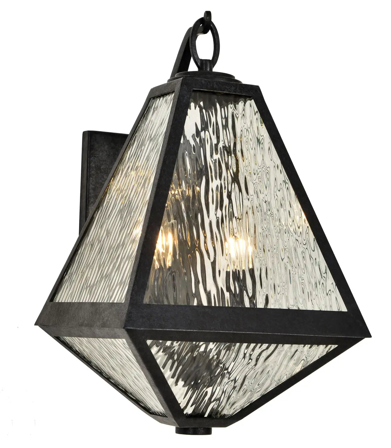 CRYSTORAMA, BRIAN PATRICK FLYNN GLACIER OUTDOOR SCONCE, OUTDOOR WALL LIGHTS