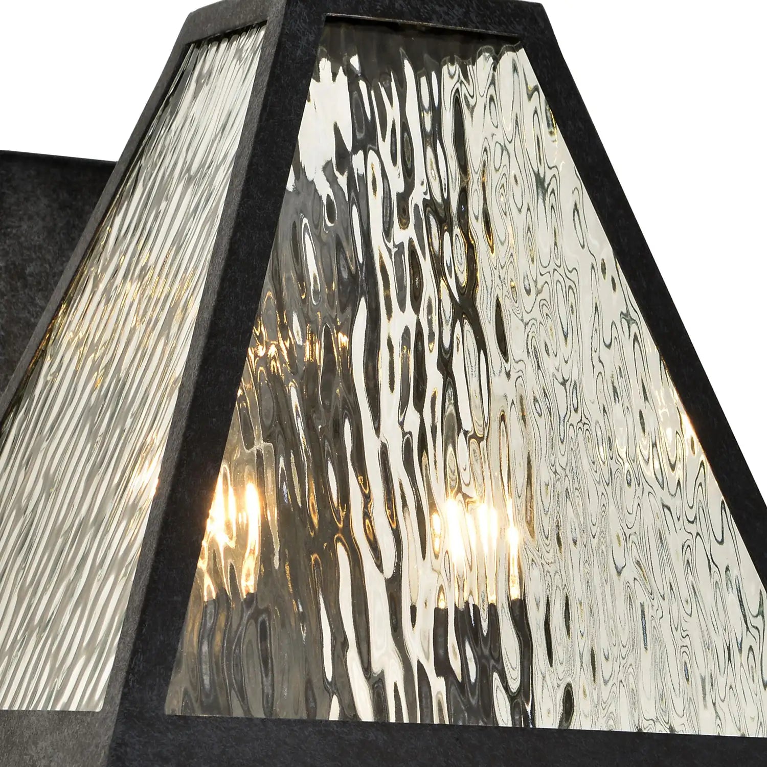 CRYSTORAMA, BRIAN PATRICK FLYNN GLACIER OUTDOOR SCONCE, OUTDOOR WALL LIGHTS